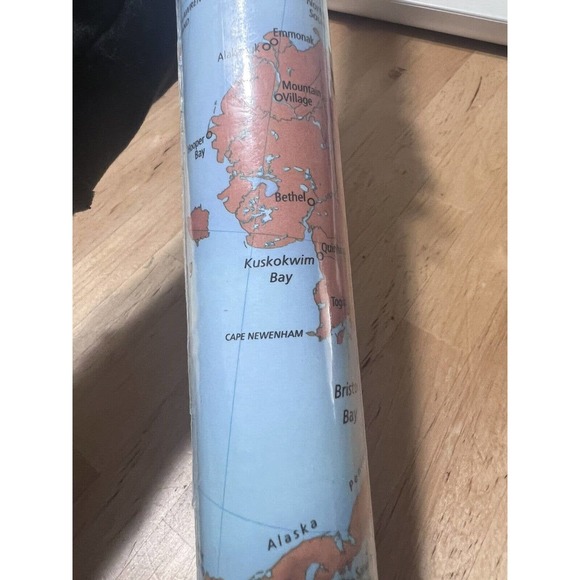 Rand Mcnally Us Wall Map (M Series U.S.A. Wall Maps) 50" x 32" - Picture 5 of 5